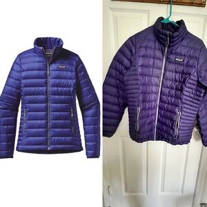Patagonia Down Sweater Jacket Purple women’s Large